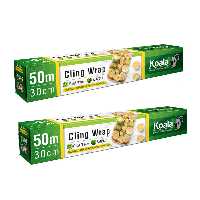 سلفون کوالا مدل CW30 رول 50 متری مجموعه 2 عددی