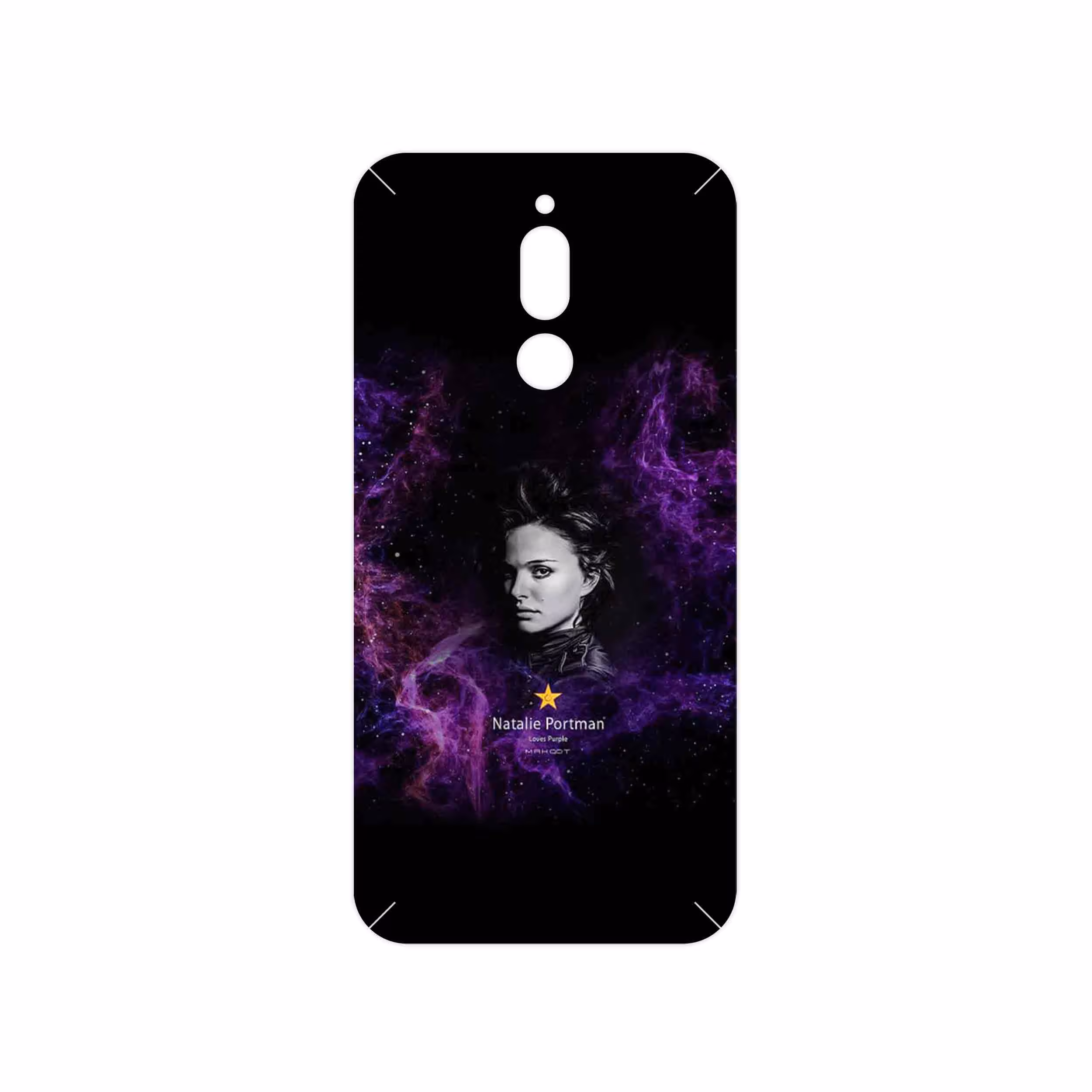 برچسب پوششی ماهوت مدل Natalie Portman مناسب برای گوشی موبایل شیائومی Redmi 8