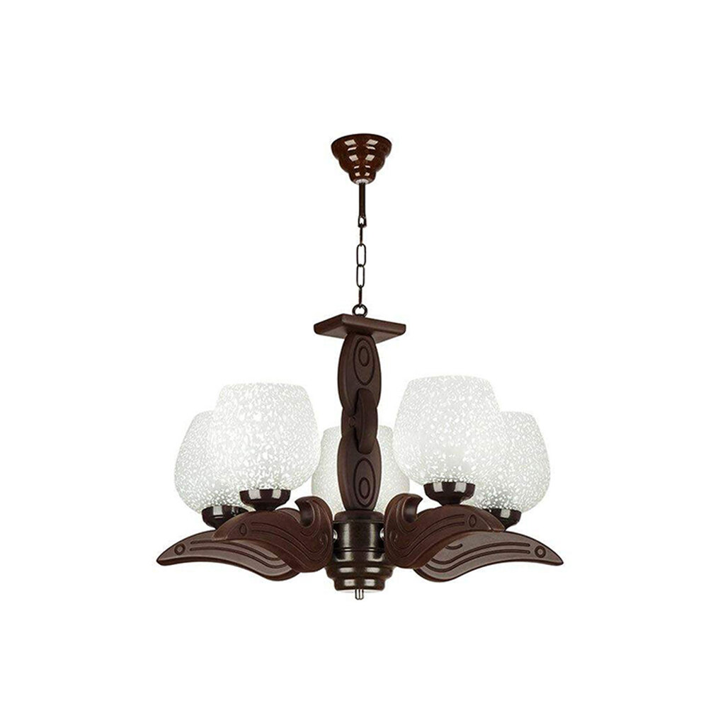 لوستر ۵ شعله چشمه نور کد G578/5-BR