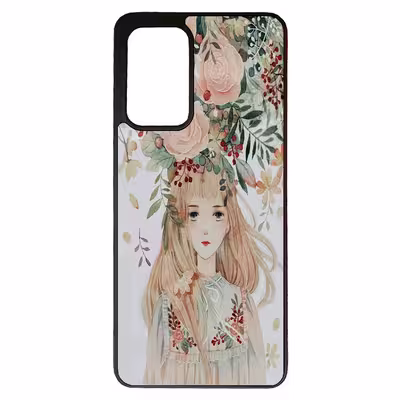 کاور طرح دختر کد 1146 مناسب برای گوشی موبایل سامسونگ galaxy a52