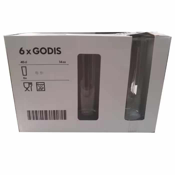 لیوان ایکیا مدل 6xgodis بسته6 عددی