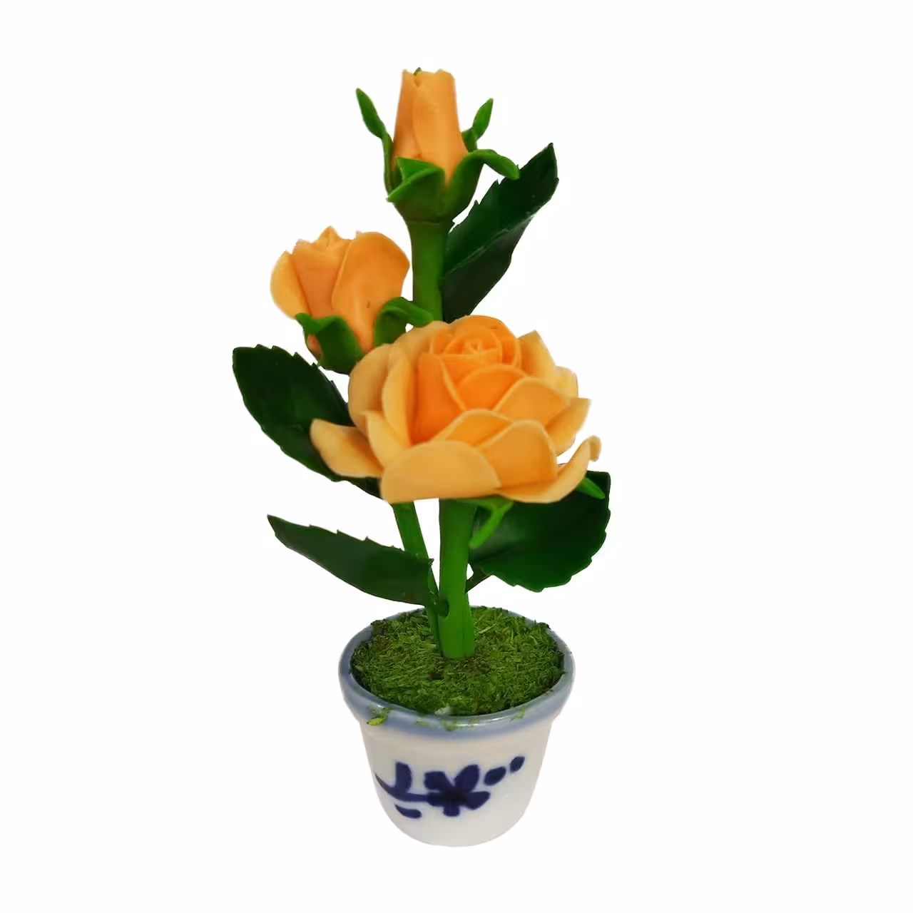 گلدان سرامیکی گل چینی کد 940226