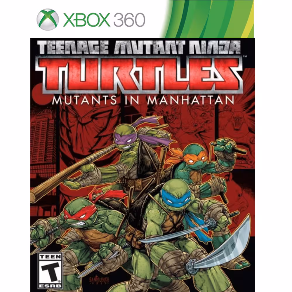 بازی TMNT: Teenage Mutant Ninja Turtles Mutants in Manhattan مخصوص xbox 360