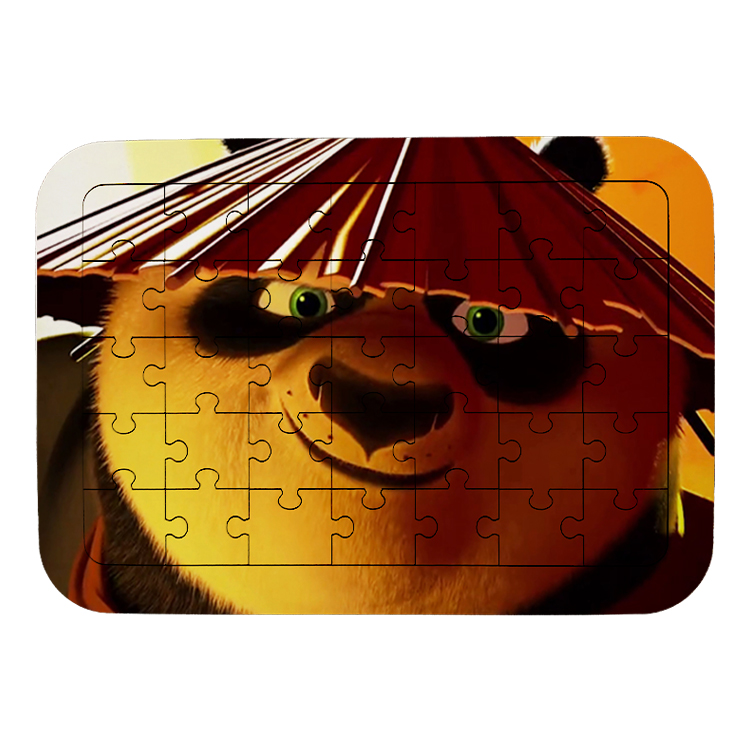 پازل 35 تکه مدل پاندا مونگ فو کار کد 28