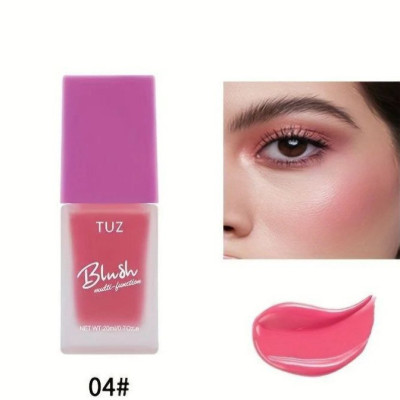 رژ گونه مایع پمپی توز(گلبهی مات)