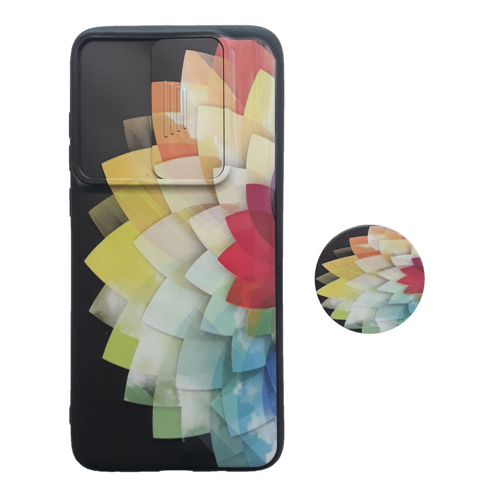 کاور طرح نگاره کد A6448 مناسب برای گوشی موبایل شیائومی Redmi Note 8 Pro به همراه پایه نگهدارنده