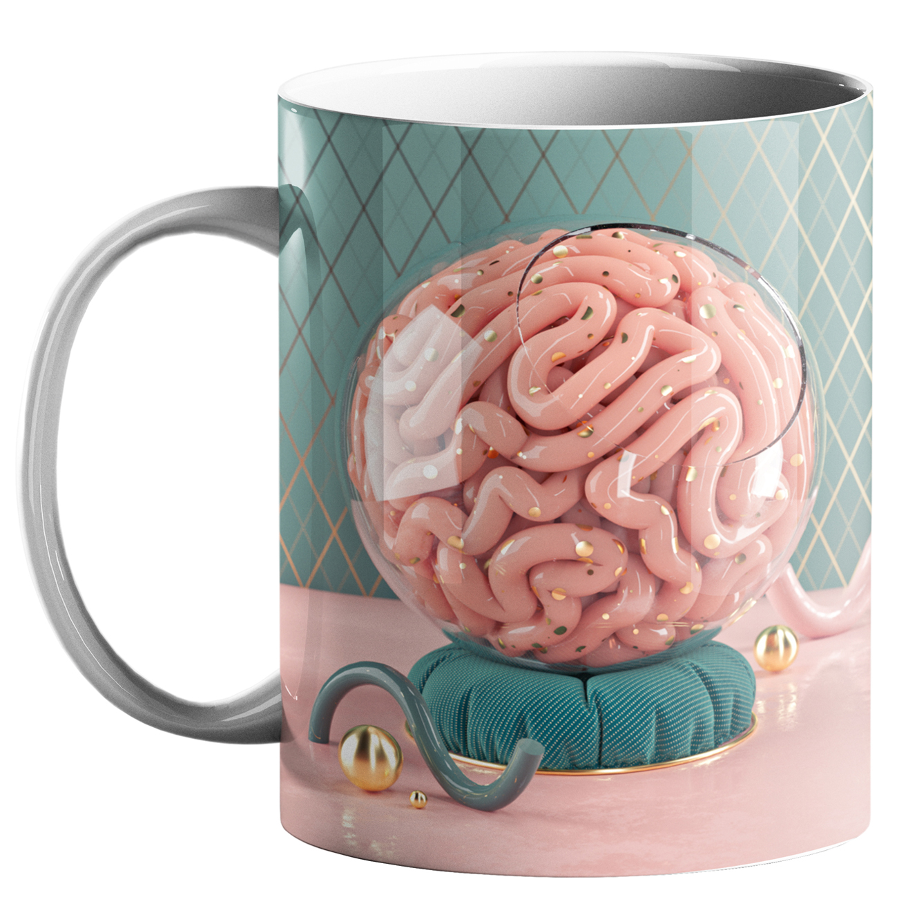 ماگ طرح سه بعدی کد D22