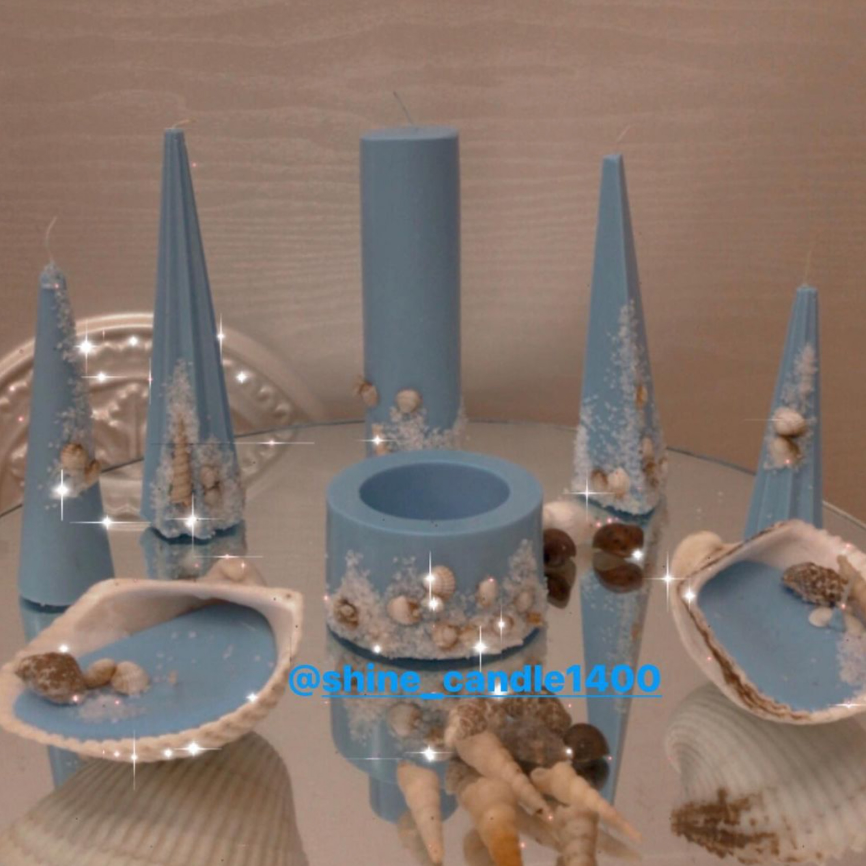 ست شمع دریایی