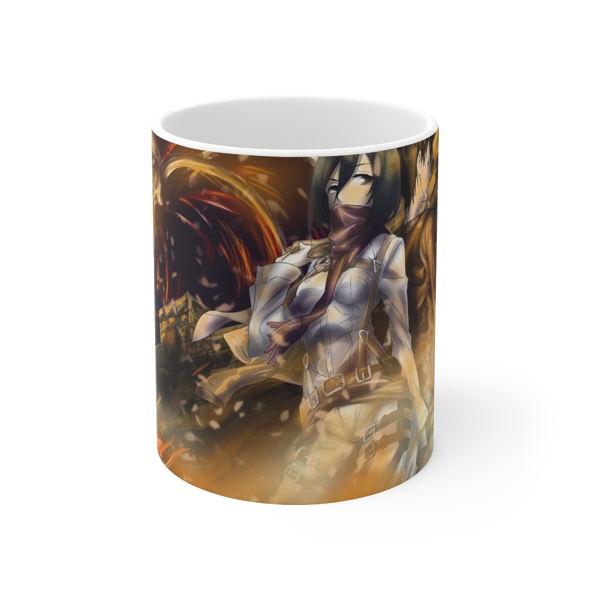 ماگ طرح انیمه Attack On Titan اتک آن تایتان A0055