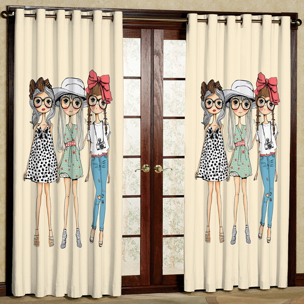 پرده مدل مخمل پانچی کد 180 سایز 200x140 سانتی متر