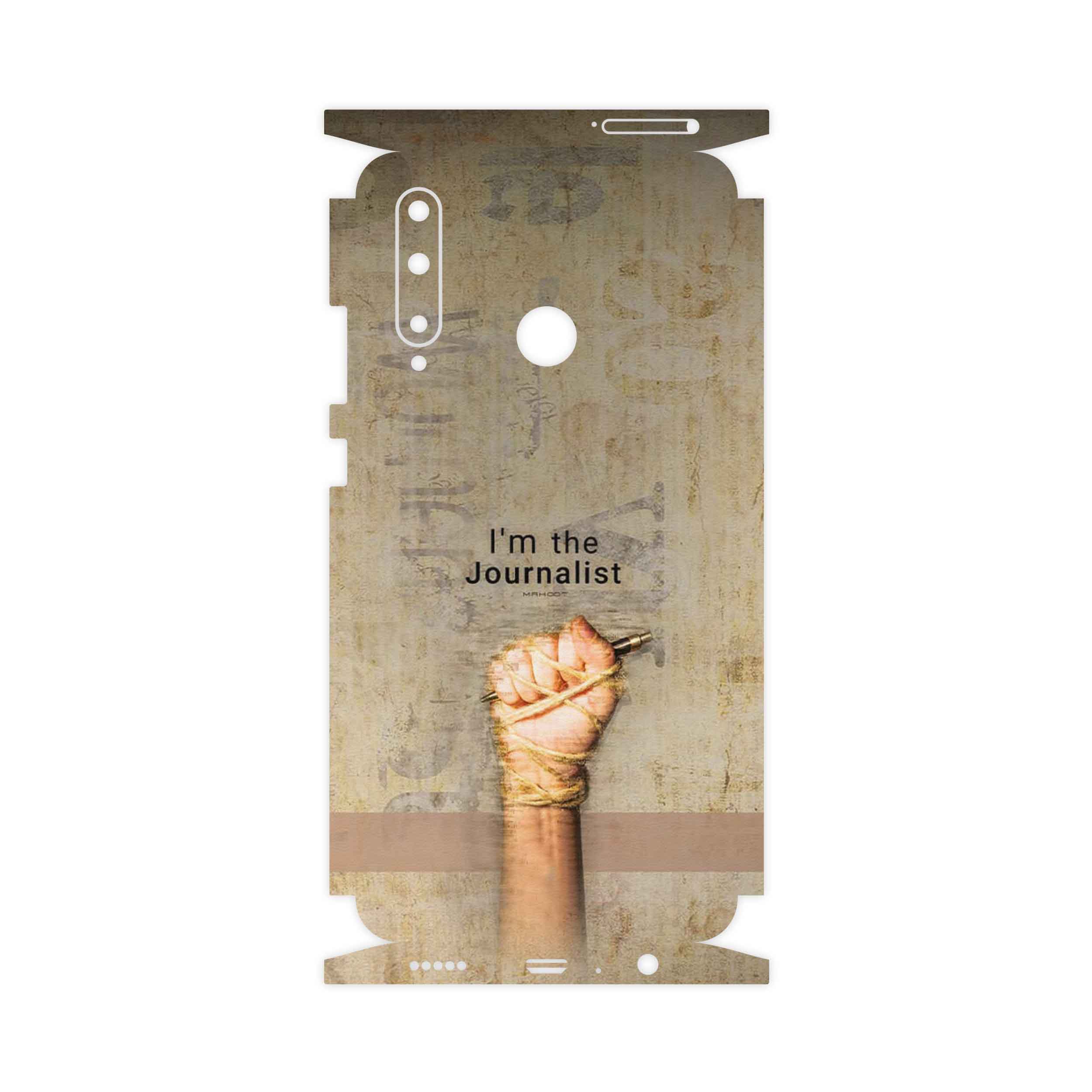 برچسب پوششی ماهوت مدل Journalist-FullSkin مناسب برای گوشی موبایل آنر 20 Lite