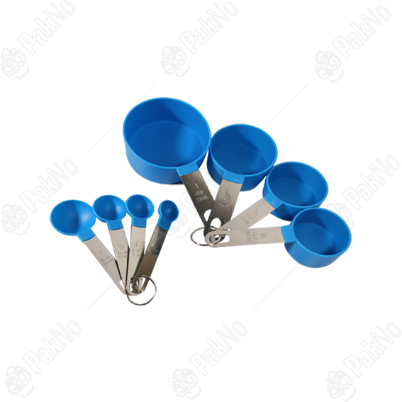 پیمانه دسته استیل سیلیکونی (8 عددی)