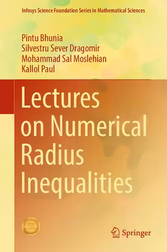 خرید و دانلود نسخه کامل کتاب Lectures on Numerical Radius Inequalities