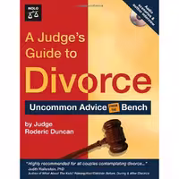 کتاب زبان اصلی A Judges Guide to Divorce اثر Roderic Duncan انتشارات NOLO