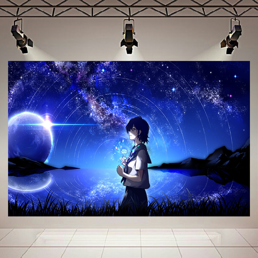 تابلو شاسی طرح انیمه مدل کهکشان کد AR599