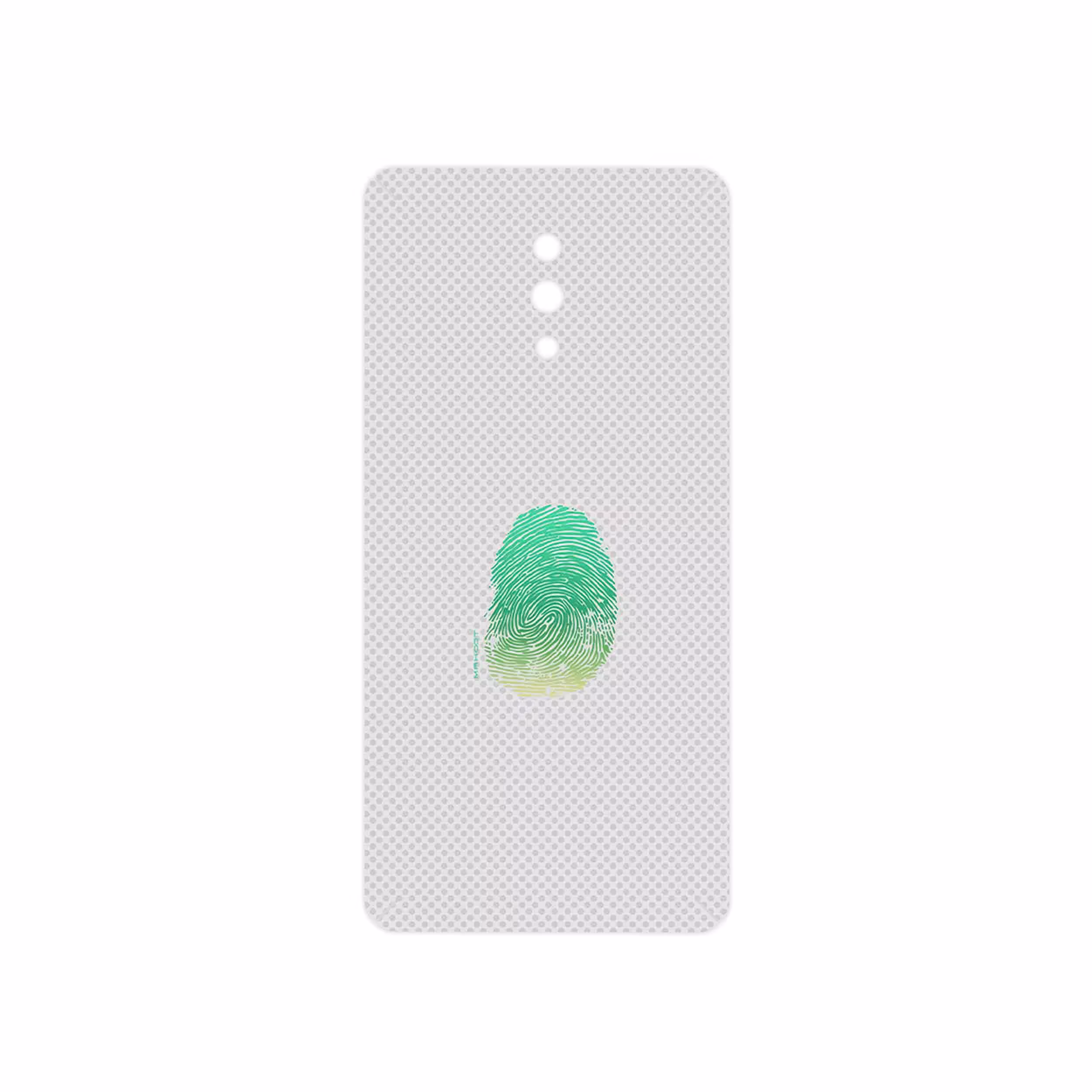برچسب پوششی ماهوت مدل Minimal Fingerprint مناسب برای گوشی موبایل اپو RENO 10X