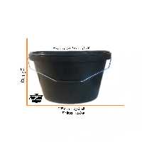 سطل 20لیتری (آب بند) پیشنهاد ویژه تتیس پلاست(بسته 10 عددی | تتیس پلاست