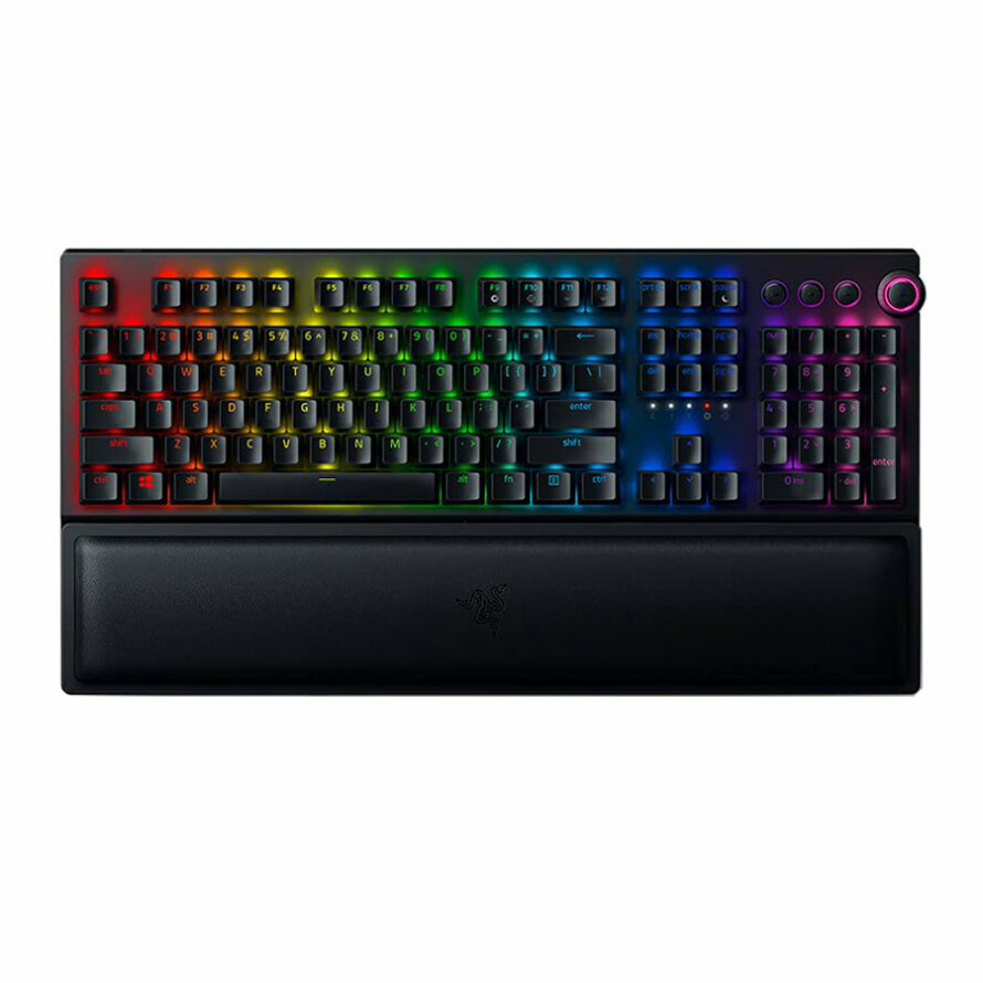 کیبورد بی سیم مکانیکال گیمینگ ریزر BlackWidow V3 Pro Yellow Switch