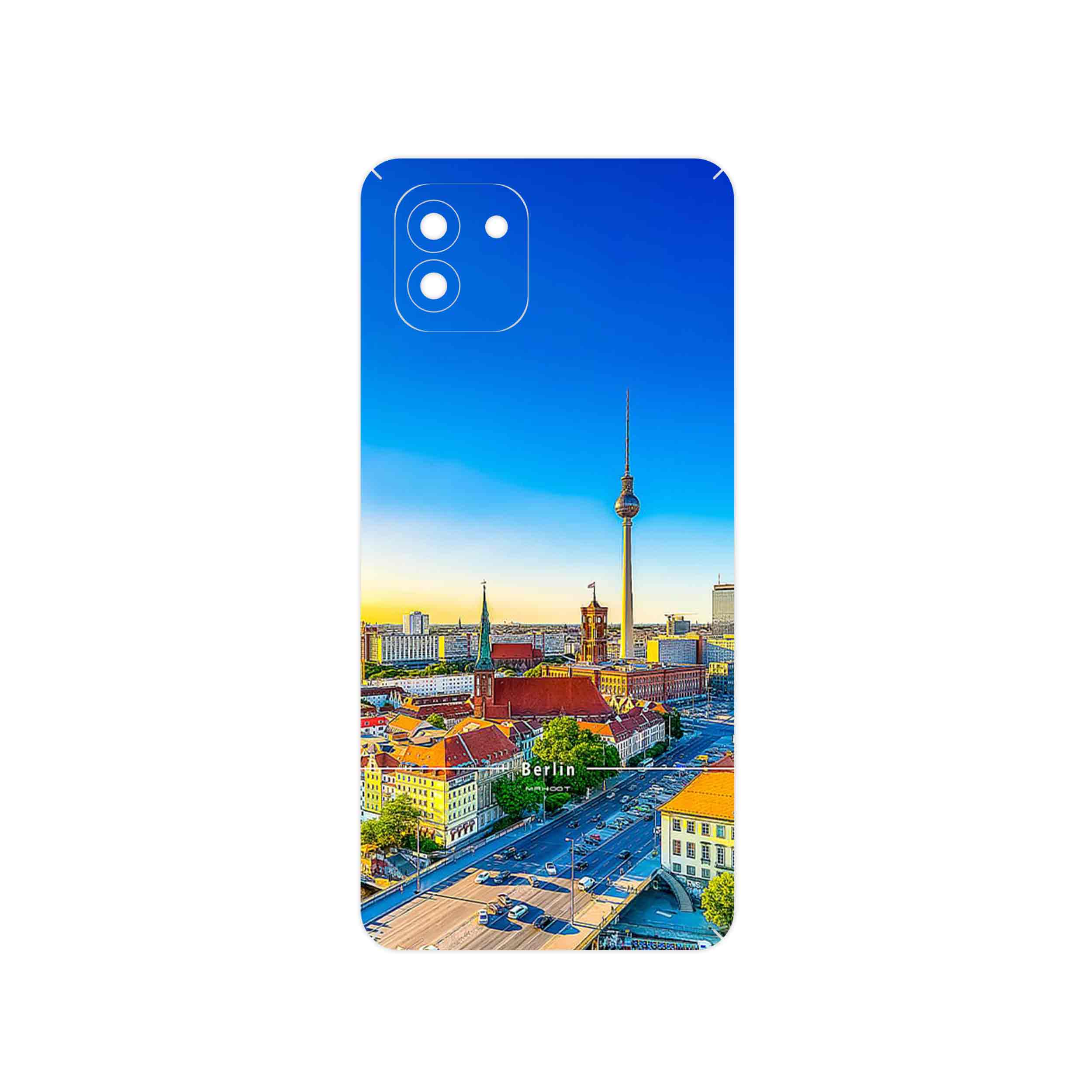 برچسب پوششی ماهوت مدل City of Berlin مناسب برای گوشی موبایل سامسونگ Galaxy A03