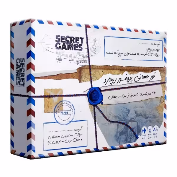 بازی فکری تور جهانی پروفسور ریچارد - کتاب‌فروشی کوچه کتاب