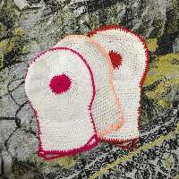 لیف حمام بافتنی (دست بافت)