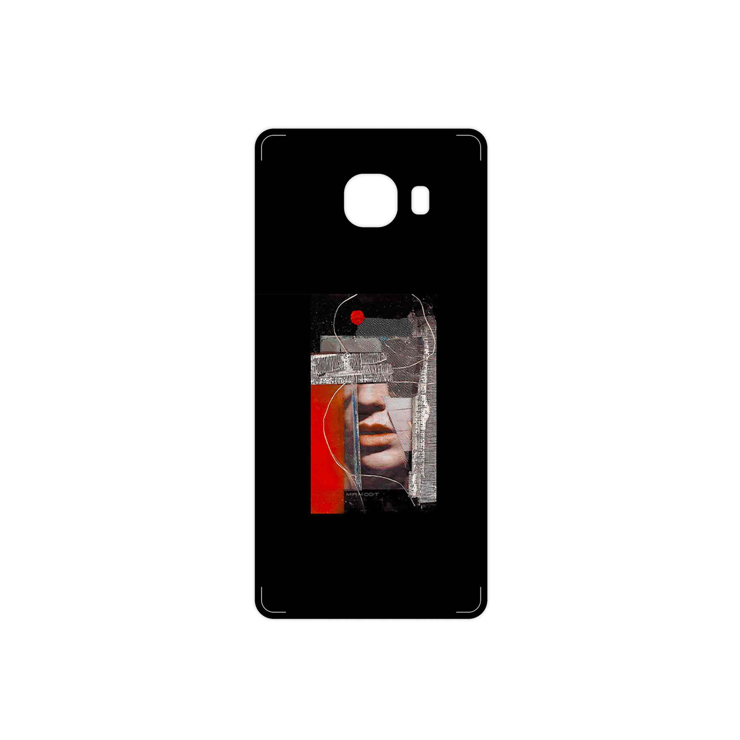 برچسب پوششی ماهوت مدل Collage of Mouth مناسب برای گوشی موبایل سامسونگ Galaxy C5