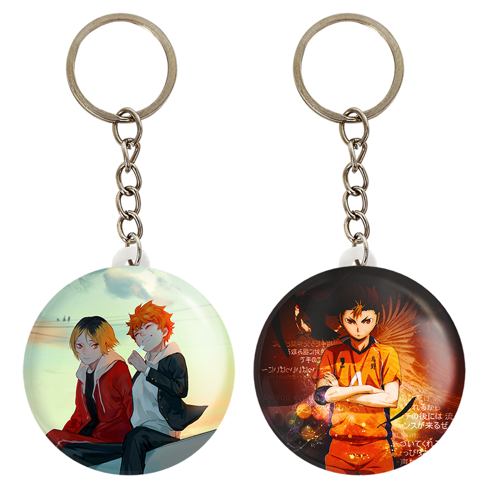 جاکلیدی خندالو مدل هیاناتا و کنما و نیشینویا یو انیمه آبشار سرنوشت هایکیو کاگیاما کد 1120411205 مجموعه 2 عددی