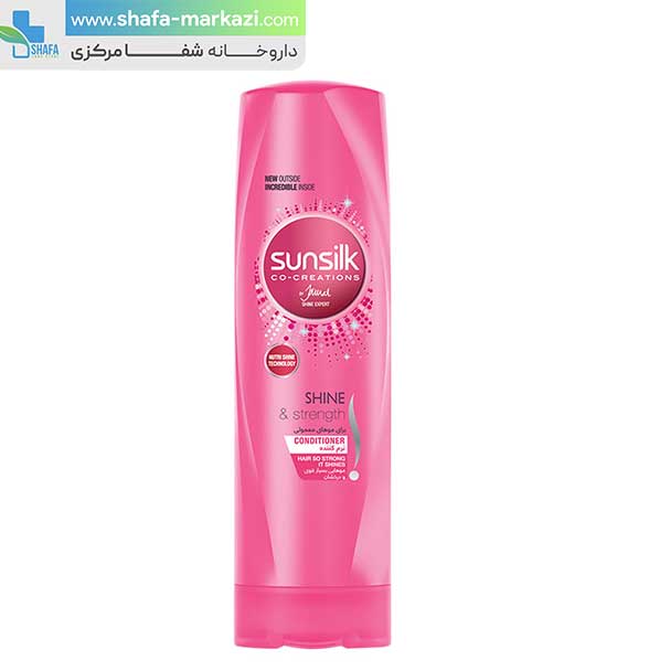 شامپو موی معمولی سان سیلک | Sunsilk shine and strength conditioner