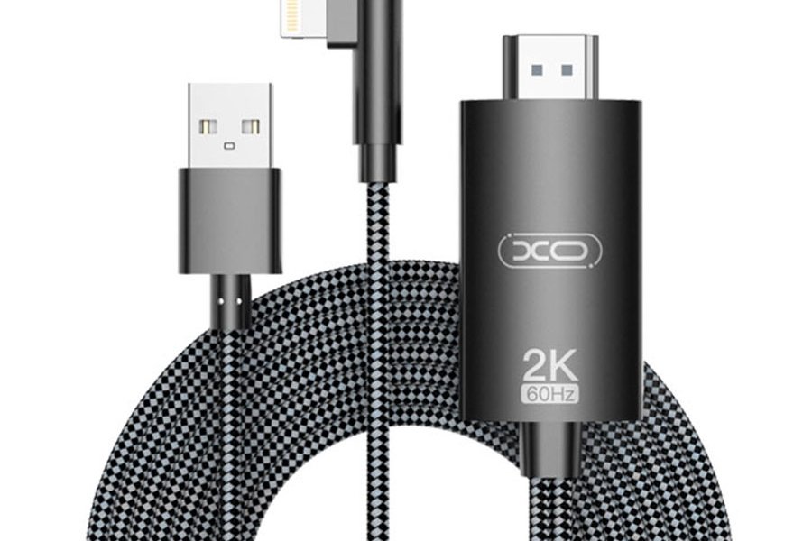 کابل لایتنینگ به اچ دی ام آی 1.8 متری ایکس او Xo GB008 HDMI To Lightning USB HD Adapter Cable