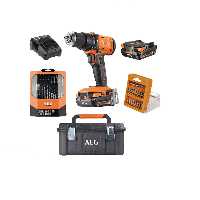 کیت دریل چکشى شارژى 18 ولت آاگ مدل BSB18G4-202TBLK2