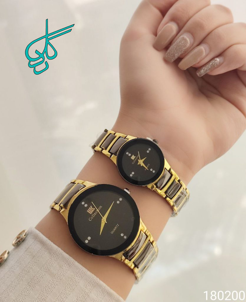 خرید ساعت ست دو نفره زنانه و مردانه کالکشن دو رنگ کد 2115015 - ردگل