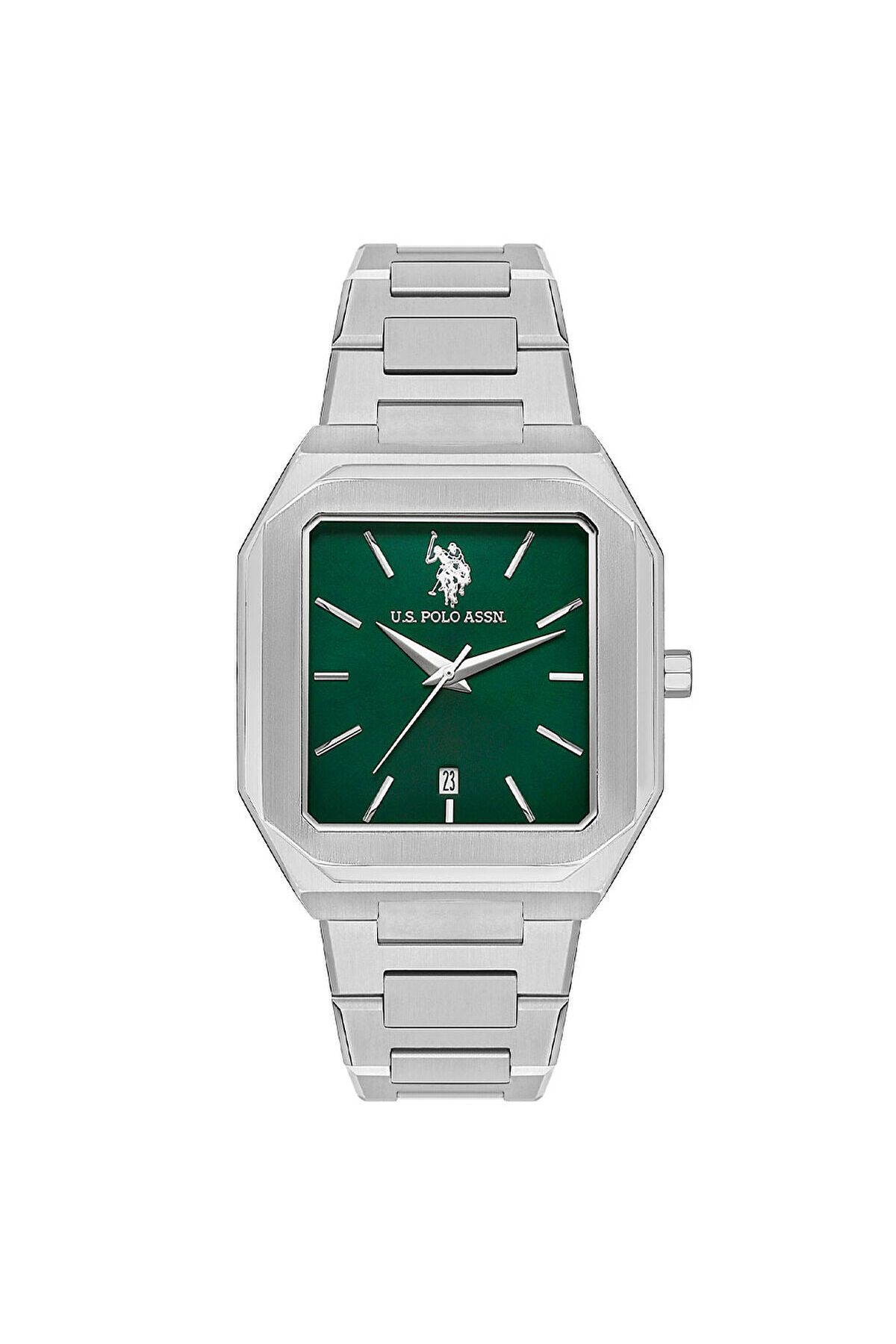 ساعت خاکستری مردانه USPA1082 03 ایالات متحده چوگان Assn تماشا US Polo Assn