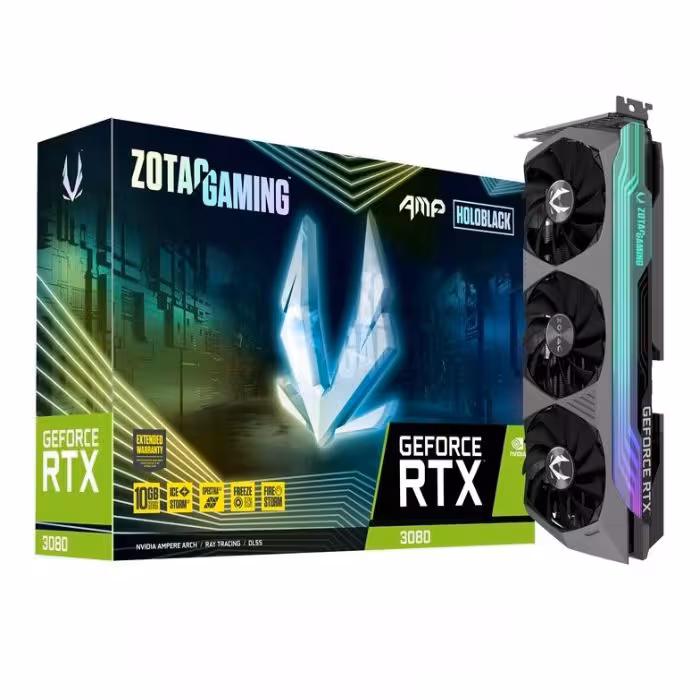 کارت گرافیک زوتک RTX 3080 Holo Gaming