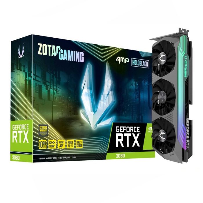 کارت گرافیک زوتک RTX 3080 Holo Gaming