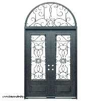 در ورودی ساختمان فلزی کد 2187