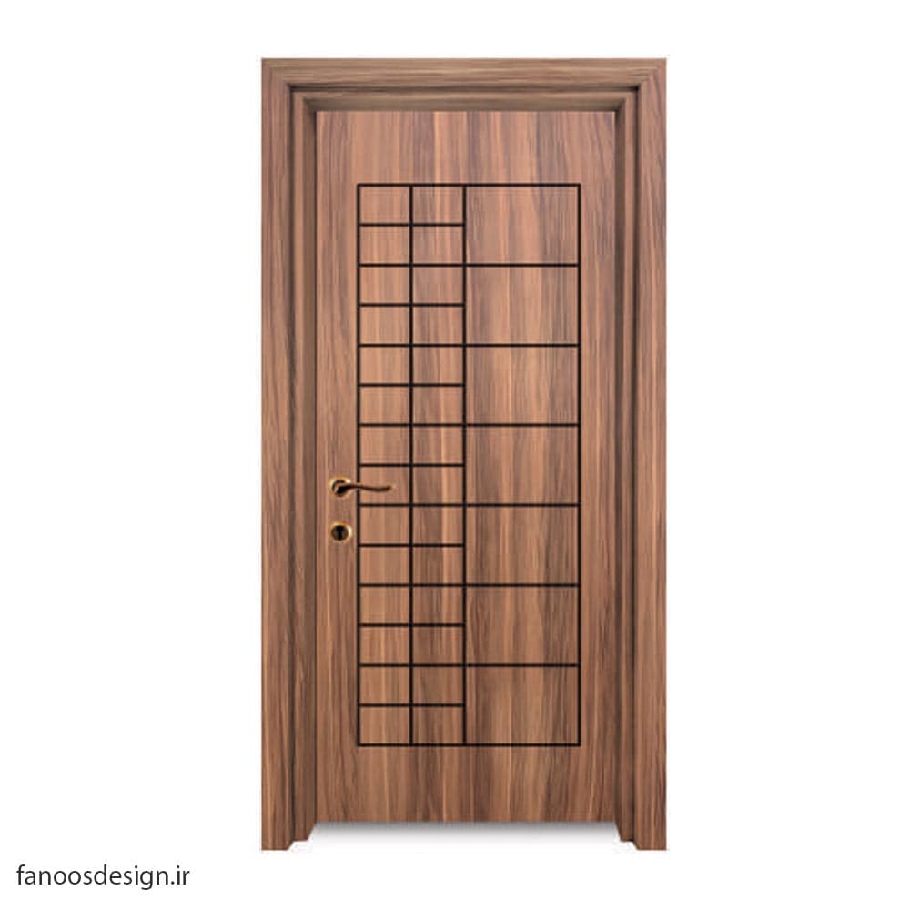 درب سرویس ضد آب با طراحی طرح چوب