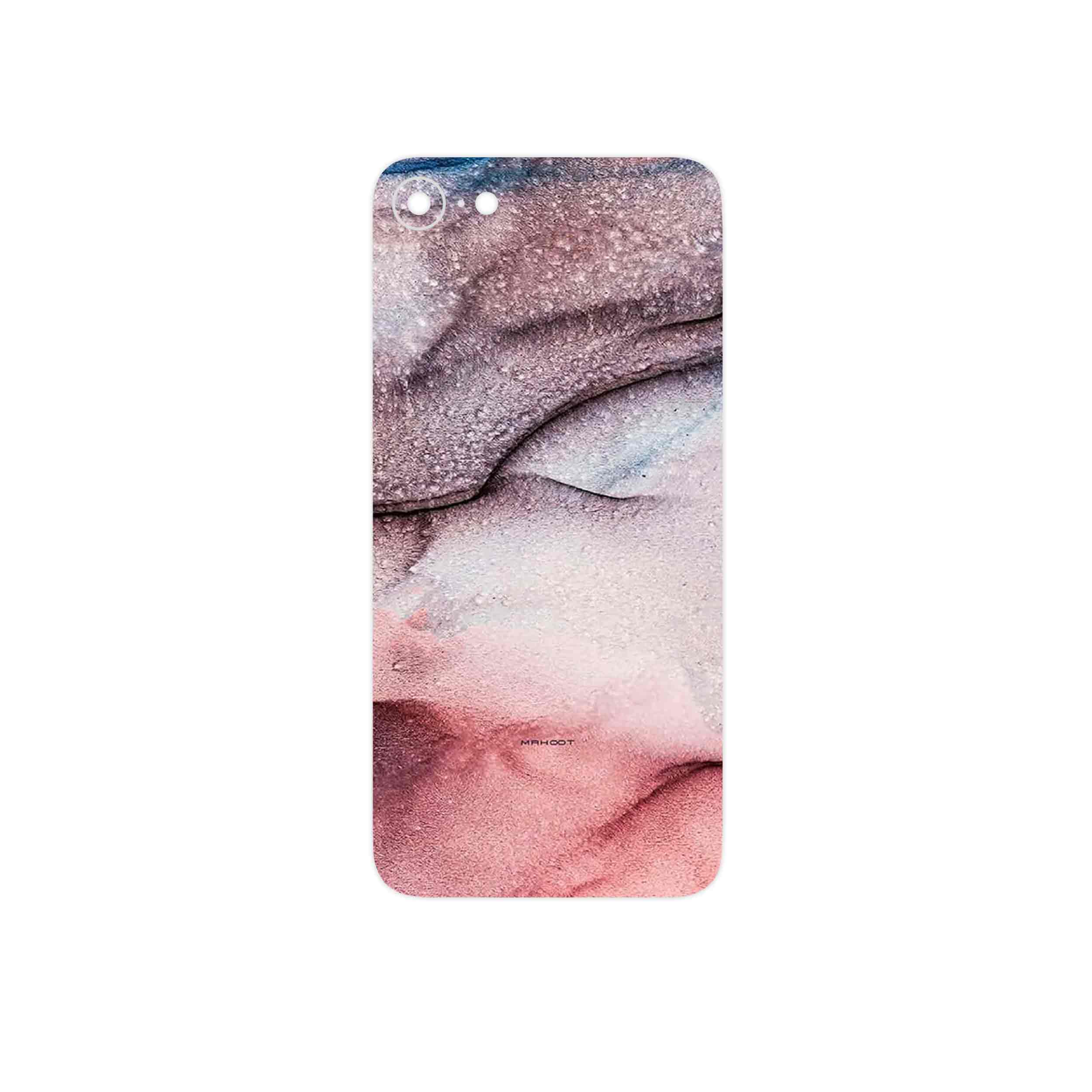 برچسب پوششی ماهوت مدل Smoky pink marble مناسب برای گوشی موبایل اپل iPhone SE 2022