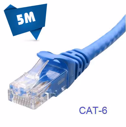 کابل شبکه 5 متری CAT6 اسکار (CAT6 UTP 5M)