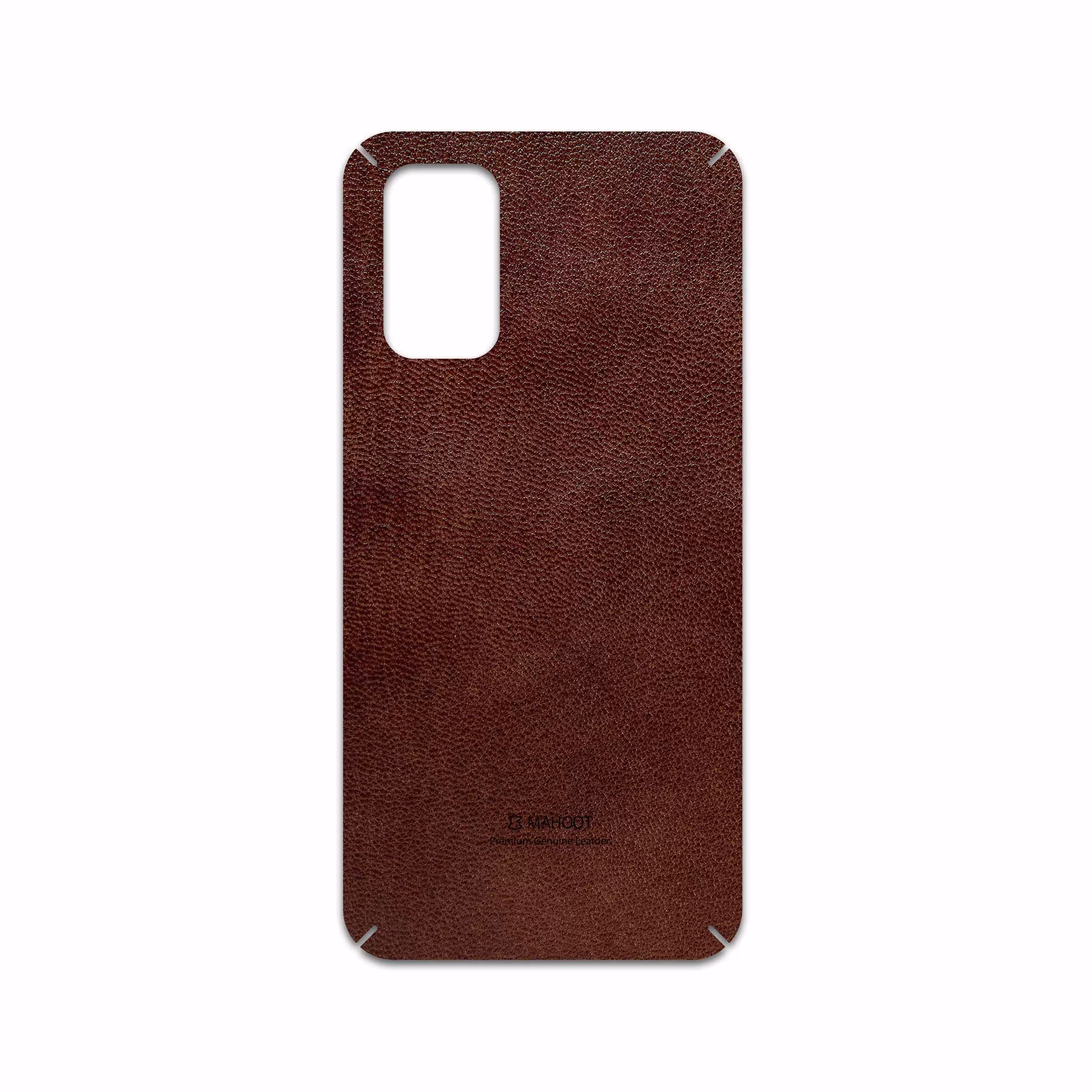 برچسب پوششی ماهوت مدل Natural-Leather مناسب برای گوشی موبایل شیائومی Redmi 9T