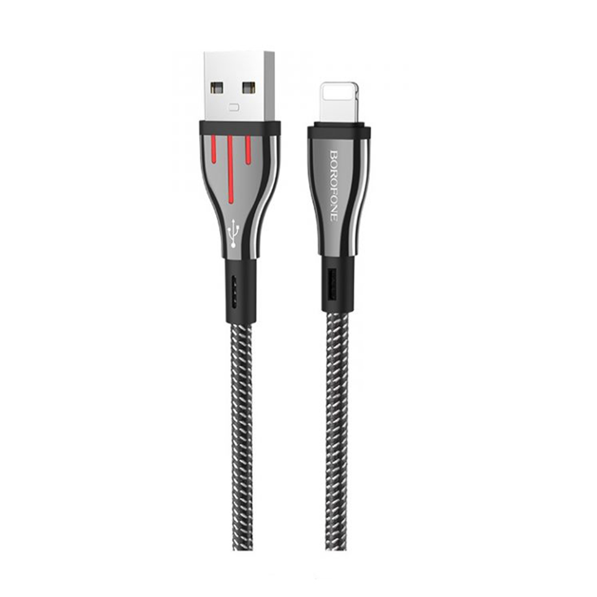 کابل تبدیل USB به لایتنینگ بروفون مدل BU23  طول 1.2 متر