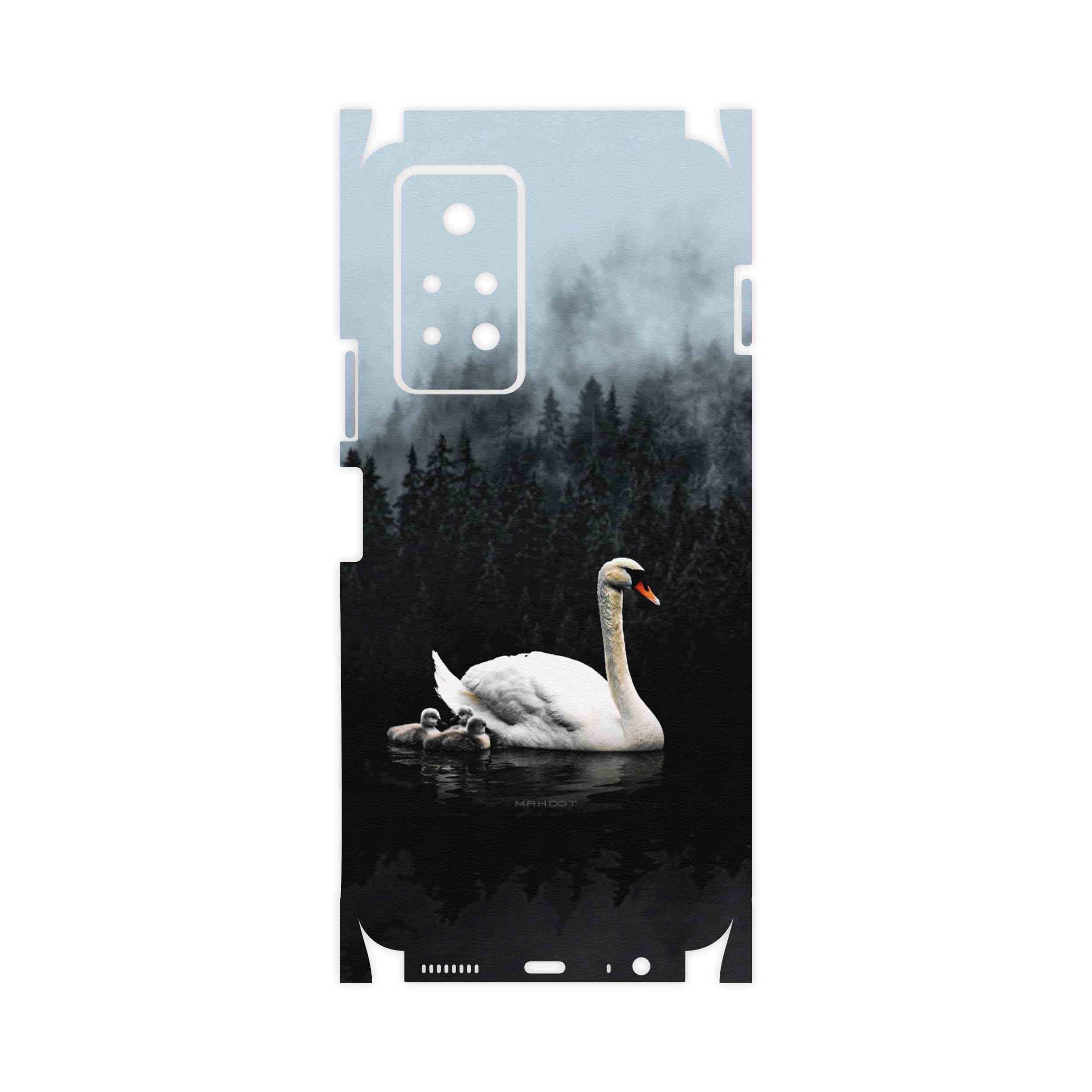 برچسب پوششی ماهوت مدل Swan-Lake-FullSkin مناسب برای گوشی موبایل اینفینیکس Note 11 Pro