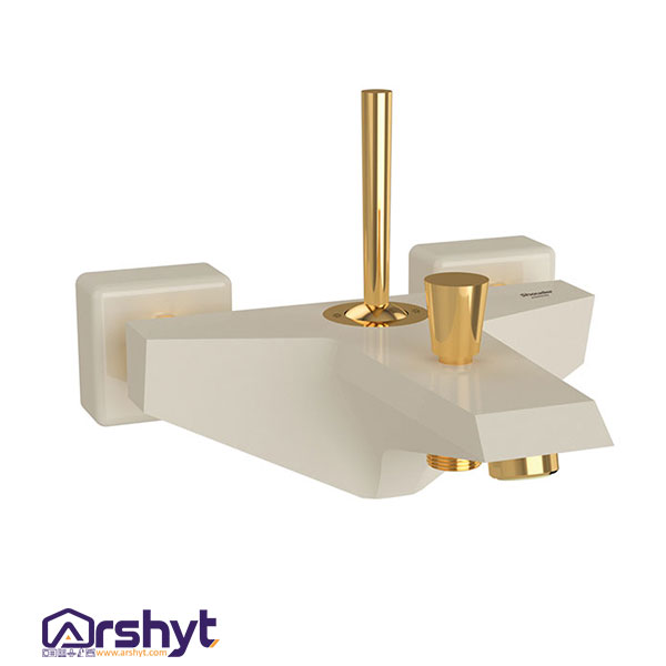 شیر حمام شودر مدل تیفانی شیری طلا - لوازم خانه و آشپزخانه آرشیت