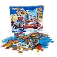 پازل 35 تکه مدل تویز برو ماشین آتش نشانی