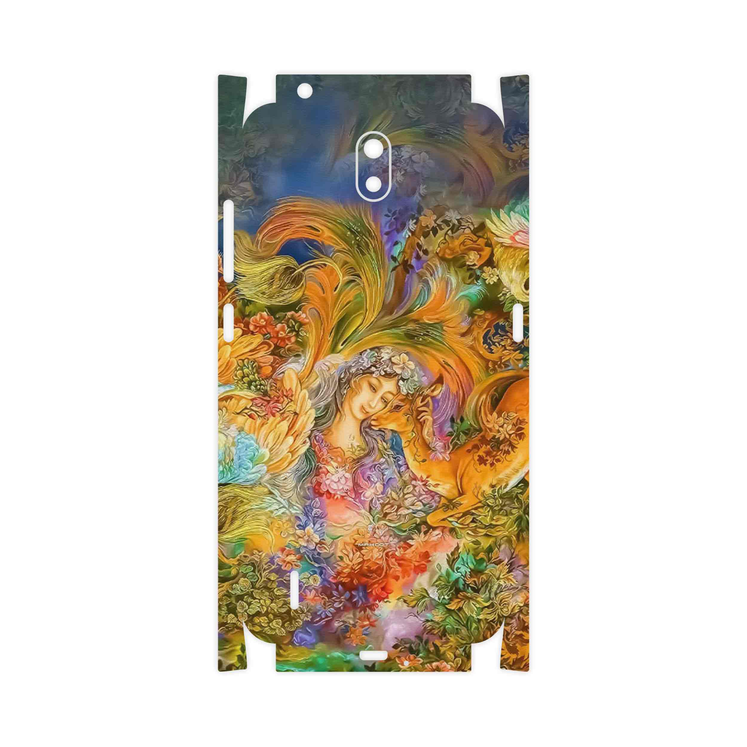 برچسب پوششی ماهوت مدل Persian miniature 3-FullSkin مناسب برای گوشی موبایل نوکیا C1