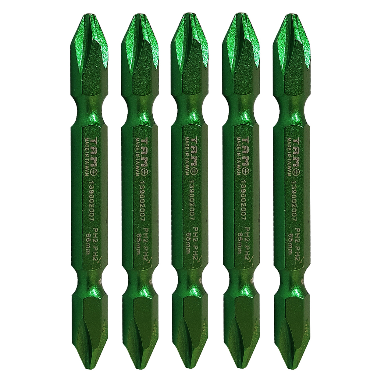 سری پیچ گوشتی دو سر چهار سو تام مدل HT - 0065 مجموعه 5 عددی