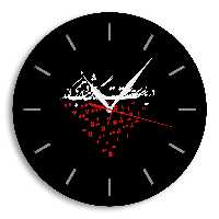 ساعت دیواری مدل محرم طرح 7009
