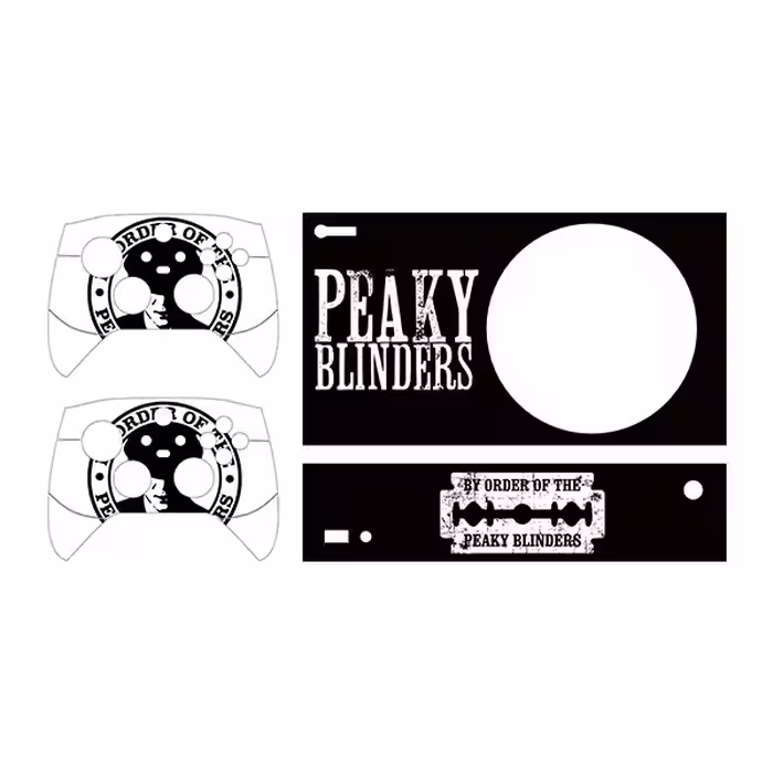 برچسب کنسول بازی ایکس باکس series s مدل  Peaky Blinders کد 3 مجموعه 4 عددی