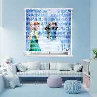 پرده زبرا زیو کد K3057 سایز 150X150 سانتی متر