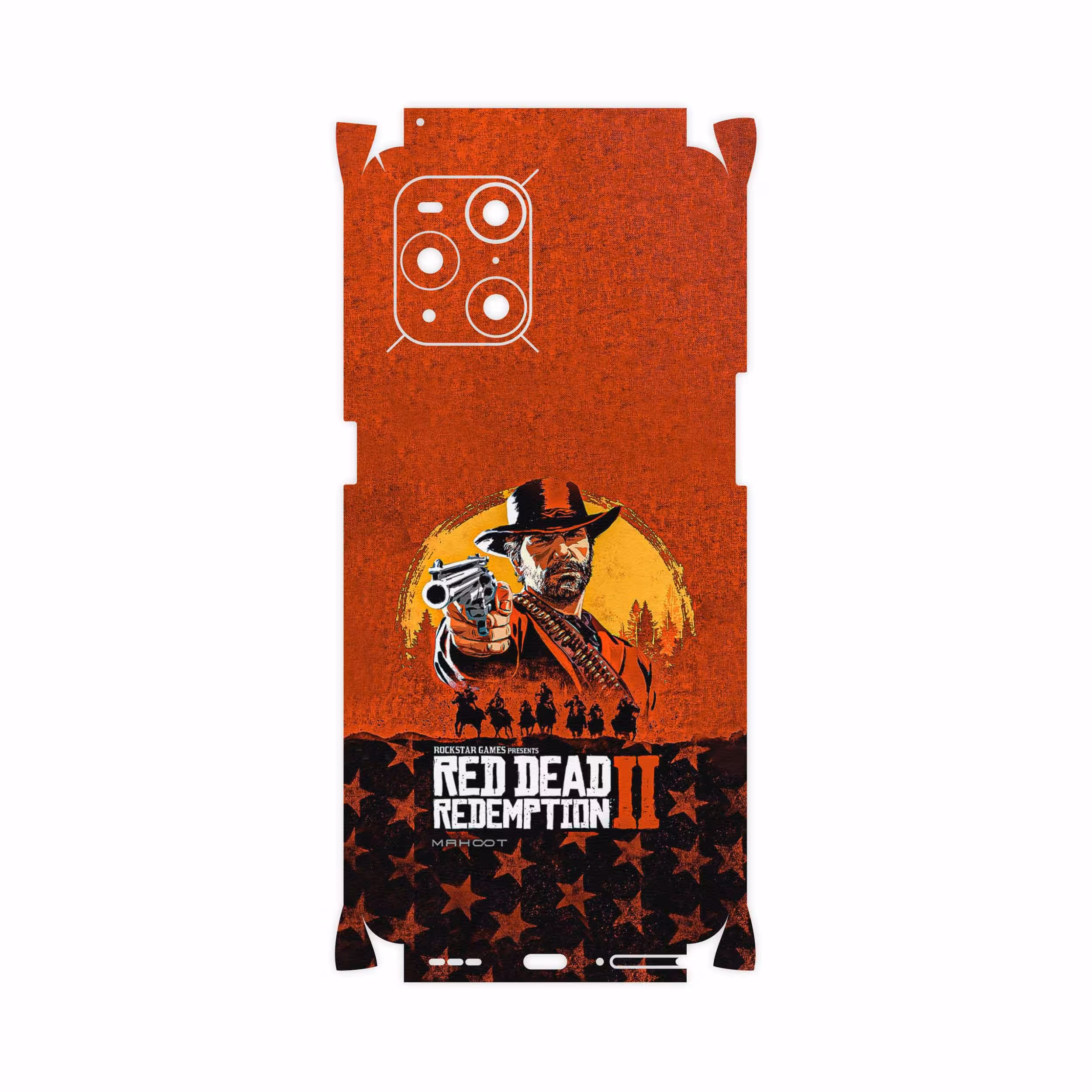 برچسب پوششی ماهوت مدل Red-Dead-Redemption-Game-FullSkin مناسب برای گوشی موبایل اپو Find X3 Pro