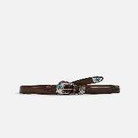 کمربند مردانه زارا VINTAGE-EFFECT LEATHER BELT | تهران زارا TehranZara